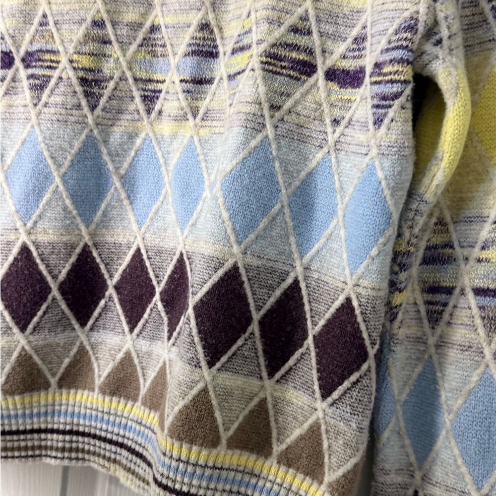 Missoni | Multicolor |Diamond Pattern Sweater | S… - image 10